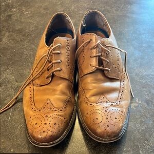 Classic Brown Leather Men's Brogues